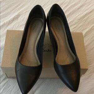 Clarks Women's Classic Black Heels